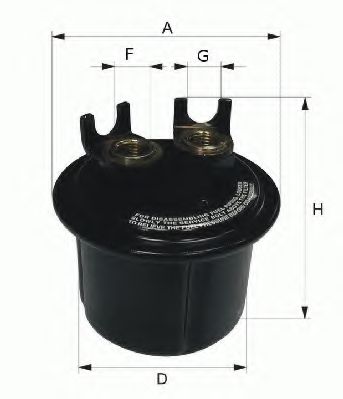 Топливный фильтр FILTRON PP 869 - Фото 1