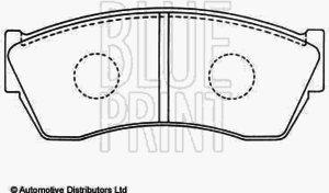 Тормозные колодки BLUE PRINT ADK84218 - Фото 2