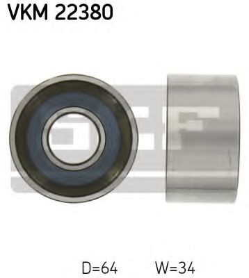 Направляющий / паразитный ролик ремня ГРМ SKF VKM 22380