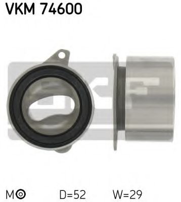 Натяжной ролик ремня ГРМ SKF VKM 74600 - Фото 1