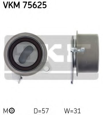 Натяжной ролик ремня ГРМ SKF VKM 75625