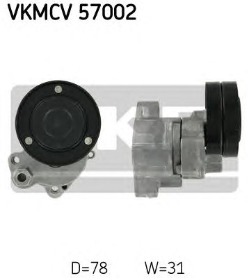 Натяжной ролик поликлинового ремня SKF VKMCV 57002