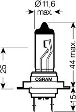 Лампа накаливания OSRAM 64215 (фара дальнего света, противотуманная фара) - Фото 1