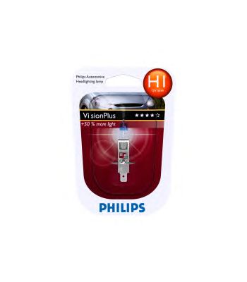 Лампа накаливания PHILIPS 12258 VPB1 (фара дальнего света, основная фара, противотуманная фара; Лампа накаливания, основная фара, фара с авт. системой стабилизации)