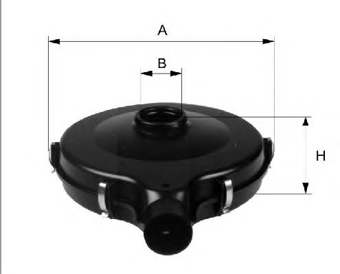 Воздушный фильтр WIX FILTERS WA6037 - Фото 1