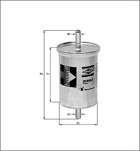 Топливный фильтр KNECHT KL 146