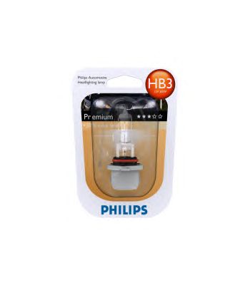 Лампа накаливания PHILIPS 9005 PRB1 (фара дальнего света, противотуманная фара) - Фото 1