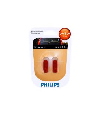 Лампа накаливания PHILIPS 12396 NAB2 (фонарь указателя поворота, стояночные огни / габаритные фонари) - Фото 1