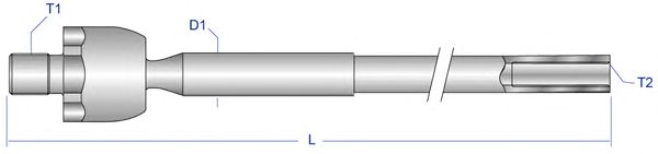 Рулевая тяга MOOG PE-AX-6901 - Фото 1