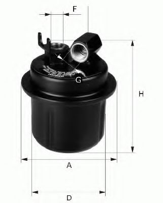 Топливный фильтр FILTRON PP 869/1 - Фото 1