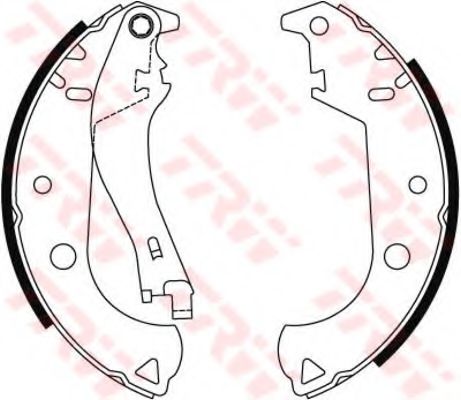 Тормозные колодки TRW GS8442