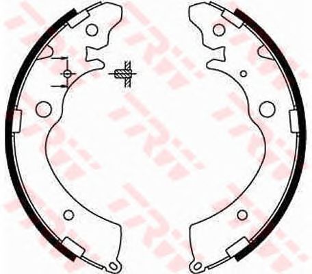 Тормозные колодки TRW GS8559