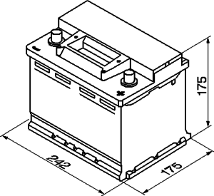 Аккумулятор BOSCH 0 092 S30 040 S3 - Фото 2