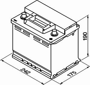 Аккумулятор BOSCH 0 092 S30 050 S3 - Фото 2