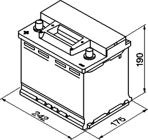Аккумулятор BOSCH 0 092 S30 060 S3 - Фото 2