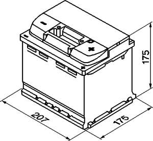 Аккумулятор BOSCH 0 092 S40 010 S4 - Фото 2