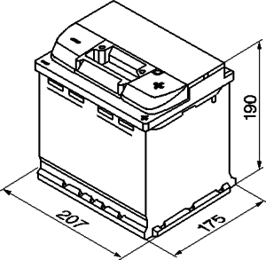 Аккумулятор BOSCH 0 092 S40 020 S4 - Фото 2