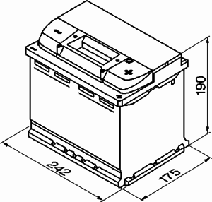 Аккумулятор BOSCH 0 092 S40 050 S4 - Фото 3