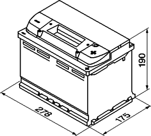 Аккумулятор BOSCH 0 092 S40 080 S4 - Фото 2