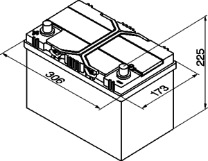 Аккумулятор BOSCH 0 092 S40 290 S4 - Фото 2