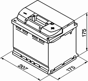 Аккумулятор BOSCH 0 092 S50 010 S5 - Фото 2