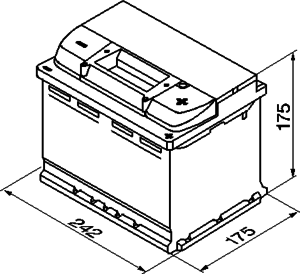 Аккумулятор BOSCH 0 092 S50 040 S5 - Фото 2