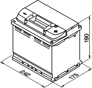 Аккумулятор BOSCH 0 092 S50 050 S5 - Фото 3