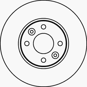 Тормозной диск TEXTAR 92119203