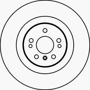 Тормозной диск TEXTAR 92150705
