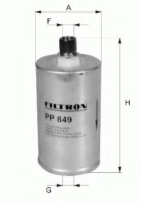 Топливный фильтр FILTRON PP 851 - Фото 1