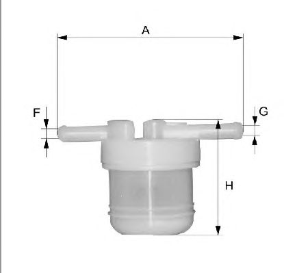 Топливный фильтр WIX FILTERS WF8136 - Фото 1