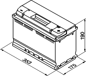 Аккумулятор BOSCH 0 092 S50 130 S5 - Фото 2