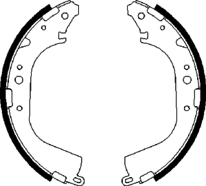 Тормозные колодки BOSCH 0 986 487 354