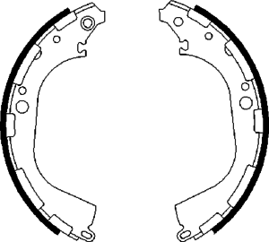 Тормозные колодки BOSCH 0 986 487 464 - Фото 1