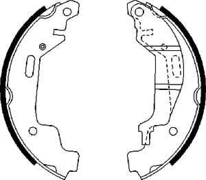 Тормозные колодки BOSCH 0 986 487 576