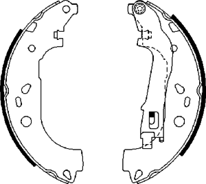 Тормозные колодки BOSCH 0 986 487 717