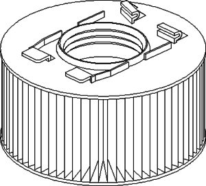 Воздушный фильтр BOSCH 1 457 433 093 - Фото 1