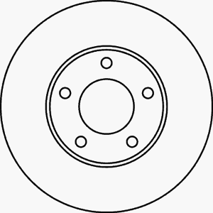Тормозной диск TEXTAR 92130303
