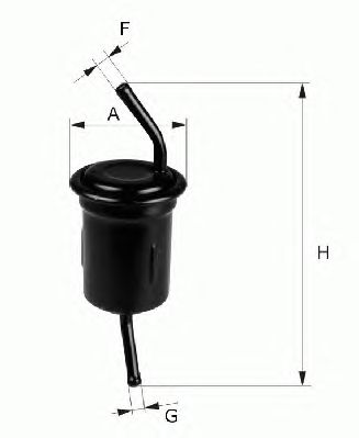 Топливный фильтр FILTRON PP 923 - Фото 1