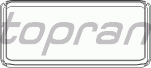 Прокладка поддона КПП TOPRAN 108 756