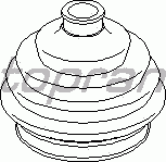 Пыльник ШРУСА TOPRAN 103 392