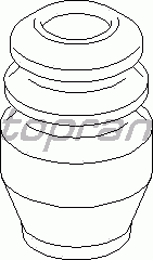 Отбойник амортизатора TOPRAN 107 672