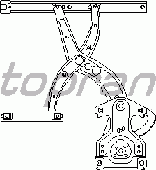 Стеклоподъемник TOPRAN 103 590