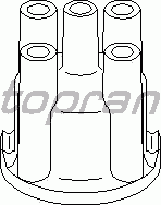 Крышка распределителя зажигания TOPRAN 100 596