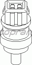 Датчик температуры охлаждающей жидкости TOPRAN 109 245