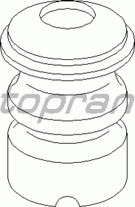Отбойник амортизатора TOPRAN 500 370