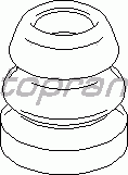 Отбойник амортизатора TOPRAN 300 106