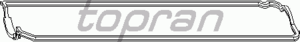 Прокладка клапанной крышки TOPRAN 301 866