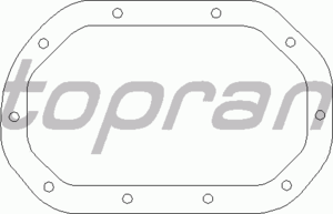 Прокладка, дифференциал TOPRAN 200 513