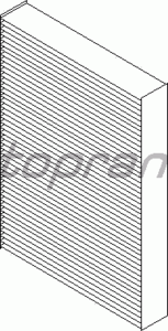 Фильтр салона TOPRAN 700 130 - Фото 1